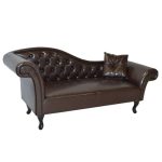 ΑΝΑΚΛΙΝΔΡΟ T.CHESTERFIELD NIOVI HM3007.01 PU ΣΚ.ΚΑΦΕ ΑΡ. ΜΠΡΑΤΣΟ 189x61x84Yεκ. - Image 2