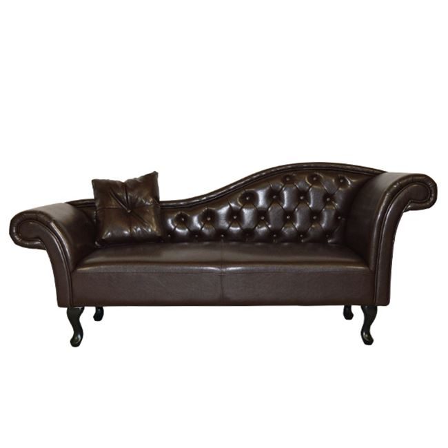 anaklindro-tchesterfield-niovi-hm300801p ΑΝΑΚΛΙΝΔΡΟ T.CHESTERFIELD NIOVI HM3008.01PU ΣΚ.ΚΑΦΕ ΔΕΞΙ ΜΠΡΑΤΣΟ 189x61x84Yεκ. - Image 1