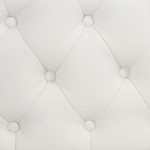 ΑΝΑΚΛΙΝΔΡΟ T.CHESTERFIELD NIOVI HM3008.02 PU ΛΕΥΚΟ ΔΕΞΙ ΜΠΡΑΤΣΟ 190x61x84Yεκ. - Image 4