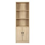 ΒΙΒΛΙΟΘΗΚΗ ΜΕΛΑΜΙΝΗΣ ENSLEY HM2027.03 SONAMA ΜΕ ΧΕΡΟΥΛΙ ΜΕΤ.60x30x180εκ - Image 3