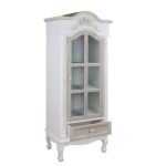 ΒΙΤΡΙΝΑ MELODY HM7010.02 ΛΕΥΚΗ ΓΚΡΙ ΠΑΤΙΝΑ 55Χ35Χ146 εκ. - Image 3