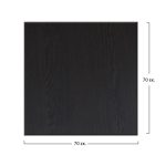 ΕΠΙΦΑΝΕΙΑ ΤΡΑΠΕΖΙΟΥ 272 WERZALIT 70Χ70 ΣΕ WENGE ΧΡΩΜΑ HM5230.03 - Image 2