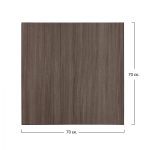 ΕΠΙΦΑΝΕΙΑ ΤΡΑΠΕΖΙΟΥ ΑΠΟ MDF 70Χ70 εκ. HM8438.01 ΣΤΑΧΤΙ ΜΑΥΡΟ - Image 2
