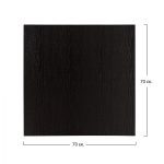 ΕΠΙΦΑΝΕΙΑ ΤΡΑΠΕΖΙΟΥ ΑΠΟ MDF 70Χ70 εκ. ΜΑΥΡΗ HM8438.02 - Image 2
