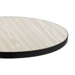 ΕΠΙΦΑΝΕΙΑ ΤΡΑΠΕΖΙΟΥ ΑΠΟ MDF Φ60 HM8436.03 ΔΡΥΣ ΜΑΥΡΟ - Image 3