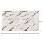 ΕΠΙΦΑΝΕΙΑ ΤΡΑΠΕΖΙΟΥ WERZALIT 120Χ80 MARBLE WHITE-GREY 5657 HM5630.11 - Image 2