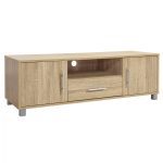 ΕΠΙΠΛΟ ΤΗΛΕΟΡΑΣΗΣ ΜΕΛΑΜΙΝΗΣ MACIE HM2203.02 SONAMA 120x40x39 εκ. - Image 2