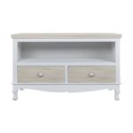ΕΠΙΠΛΟ TV MELODY HM7003.02 ΛΕΥΚO ΓΚΡΙ ΠΑΤΙΝΑ 100Χ42Χ61 εκ. - Image 2