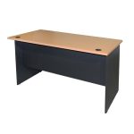 ΓΡΑΦΕΙΟ ΕΠΑΓΓΕΛΜΑΤΙΚΟ ABELINA 120x70x75 HM2015.01 ΓΚΡΙ-ΟΞΙΑ - Image 2