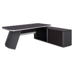 ΓΡΑΦΕΙΟ ΕΠΑΓΓΕΛΜΑΤΙΚΟ ΔΕΞΙΑ ΓΩΝΙΑ ROSEWOOD HM2083R 220X180X76Υ εκ. - Image 4