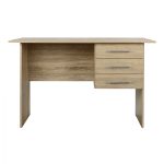 ΓΡΑΦΕΙΟ ΜΕΛΑΜΙΝΗΣ ENSLEY HM2029.02 ΜΕ 3 ΣΥΡΤΑΡΙΑ SONAMA 120X60X76 εκ. - Image 3