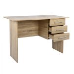 ΓΡΑΦΕΙΟ ΜΕΛΑΜΙΝΗΣ ENSLEY HM2029.02 ΜΕ 3 ΣΥΡΤΑΡΙΑ SONAMA 120X60X76 εκ. - Image 4
