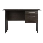 ΓΡΑΦΕΙΟ ΜΕΛΑΜΙΝΗΣ ENSLEY HM2029.01 ΜΕ 3 ΣΥΡΤΑΡΙΑ ZEBRANO 120X60X76 εκ. - Image 3