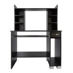 ΓΡΑΦΕΙΟ ΥΠΟΛΟΓΙΣΤΗ CHARLEY ZEBRANO HM2039.01 100x55x136 εκ. - Image 4