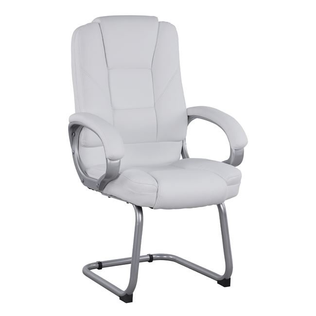 karekla-episkepti-me-pu-leyko-sora-hm114 ΚΑΡΕΚΛΑ DHARA ΜΕ PU ΛΕΥΚΟ SORA HM1144.02 63Χ67Χ112 ΕΚ - Image 1