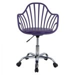 ΚΑΡΕΚΛΑ ΓΡΑΦΕΙΟΥ BECKY HM8457.06 ΣΕ ΜΩΒ ΧΡΩΜΑ 57Χ58Χ93 ΕΚ - Image 3