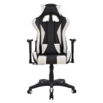 ΚΑΡΕΚΛΑ ΓΡΑΦΕΙΟΥ GAMING HM1062.04 SPEED ΜΑΥΡΟ ΛΕΥΚΟ PU 68,5x71,5x133,5 cm - Image 3