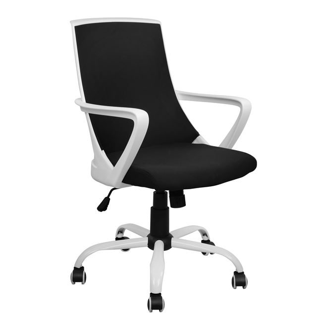karekla-grafeioy-hm105301-mayro-mesh-pod ΚΑΡΕΚΛΑ ΓΡΑΦΕΙΟΥ MALFOI HM1053.01 ΜΑΥΡO MESH & ΠΟΔΙ ΜΕΤΑΛΛΙΚΟ 58x59x103 εκ. - Image 1