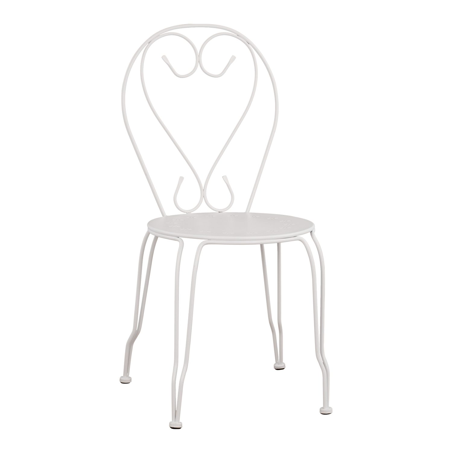 karekla-metalliki-leyki-42x48x90-ek-fb95 ΚΑΡΕΚΛΑ ΜΕΤΑΛΛΙΚΗ AMORE ΛΕΥΚΗ 42x48x90 εκ. HM5007.12 - Image 1