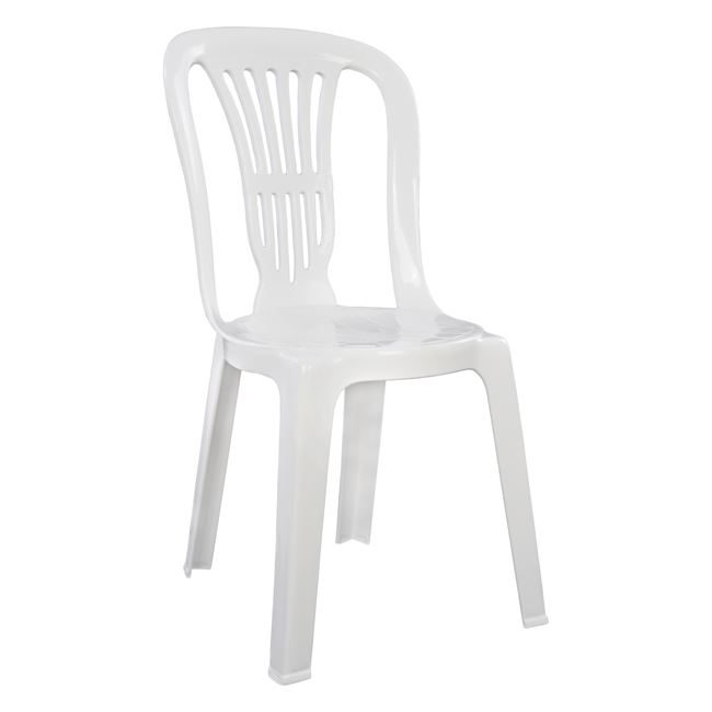 karekla-plastiki-biennis-leyki-303002010 ΚΑΡΕΚΛΑ ΠΛΑΣΤΙΚΗ ΒΙΕΝΝΗΣ ΛΕΥΚΗ 303002010 44x50x87 εκ. - Image 1