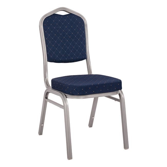 karekla-synedrioy-catering-silver-hm0054 ΚΑΡΕΚΛΑ ΣΥΝΕΔΡΙΟΥ CATERING SILVER HM0054.02 HILTON ΜΠΛΕ ΥΦΑΣΜΑ 44Χ61Χ92 ΕΚ - Image 1