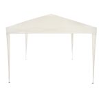 ΚΙΟΣΚΙ ME ΥΦΑΣΜΑ AMARIS 160gr ΕΚΡΟΥ ΠΤΥΣΣΟΜΕΝΟ POP UP ΤΥΠΟΥ ΦΥΣΑΡΜΟΝΙΚΑ 3x3x2,5Υ m. HM5151.11 - Image 2