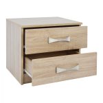 ΚΟΜΟΔΙΝΟ ΜΕ 2 ΣΥΡΤΑΡΙΑ ΚΑΙ ΧΕΡΟΥΛΙ ASHLYN HM2235.02 SONAMA 48x40x42εκ. - Image 3