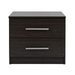 ΚΟΜΟΔΙΝΟ ΜΕΛΑΜΙΝΗΣ CHELSEA HM2220.01 ZEBRANO 48X40,5X41,5 εκ. - Image 3