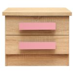 ΚΟΜΟΔΙΝΟ PLAYROOM SONAMA-ΡΟΖ HM331+HM336.02 40Χ48Χ39εκ. - Image 2