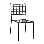 ΜΕΤΑΛΛΙΚΗ ΚΑΡΕΚΛΑ EMERY HM5509 ΣΕ ΜΑΥΡΗ ΑΠΟΧΡΩΣΗ 46x58x88 cm