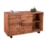 ΜΠΟΥΦΕΣ NICOLE ΑΠΟ ΜΑΣΙΦ ΞΥΛΟ ΑΚΑΚΙΑΣ ΦΥΣΙΚΟ 160X45X92Υεκ.HM8184 - Image 4