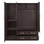ΝΤΟΥΛΑΠΑ 3ΦΥΛΛΗ CARLY HM384.01 ΜΕ ΔΥΟ ΣΥΡΤΑΡΙΑ ZEBRANO 150X55Χ180Υεκ. - Image 4