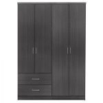 ΝΤΟΥΛΑΠΑ 4ΦΥΛΛΗ BLAKELY ME 2 ΣΥΡΤΑΡΙΑ HM339.01 ZEBRANO 120Χ42,5Χ180,5εκ. - Image 4