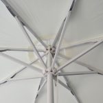 ΟΜΠΡΕΛΑ ΕΠΑΓΓΕΛΜΑΤΙΚΗ ALU 2.50Μ ΕΚΡΟΥ ΜΟΝΟΚΟΜΜΑΤΟΣ ΙΣΤΟΣ HM6005 - Image 2