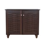 ΠΑΠΟΥΤΣΟΘΗΚΗ-ΝΤΟΥΛΑΠΙ ΞΥΛΙΝΗ CASSIOPE HM2208.01 WENGE 77Χ34Χ63Υεκ. - Image 3