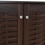 ΠΑΠΟΥΤΣΟΘΗΚΗ-ΝΤΟΥΛΑΠΙ ΞΥΛΙΝΗ CASSIOPE HM2208.01 WENGE 77Χ34Χ63Υεκ. - Image 4
