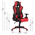 ΠΟΛΥΘΡΟΝΑ GAMING DARIUS HM1072.01 ΜΑΥΡΗ 64,5x70x(123-130) εκ. - Image 2