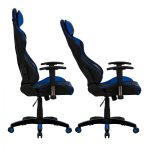 ΠΟΛΥΘΡΟΝΑ ΓΡΑΦΕΙΟΥ GAMING ZAYN HM1056.08 ΜΑΥΡΟ-ΜΠΛΕ PU 67x70x134 cm - Image 4