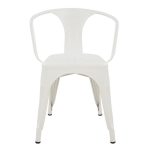ΠΟΛΥΘΡΟΝΑ ΜΕΤΑΛΛΙΚΗ HM0019.21 MELITA ΣΕ ΧΡΩΜΑ MILK WHITE 51x46,5x71 cm - Image 3