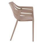 ΠΟΛΥΘΡΟΝΑ ΠΟΛΥΠΡΟΠΥΛΕΝΙΟΥ CHELLA HM8116.07 ΜΠΕΖ 56,5x54,5x79 cm - Image 4