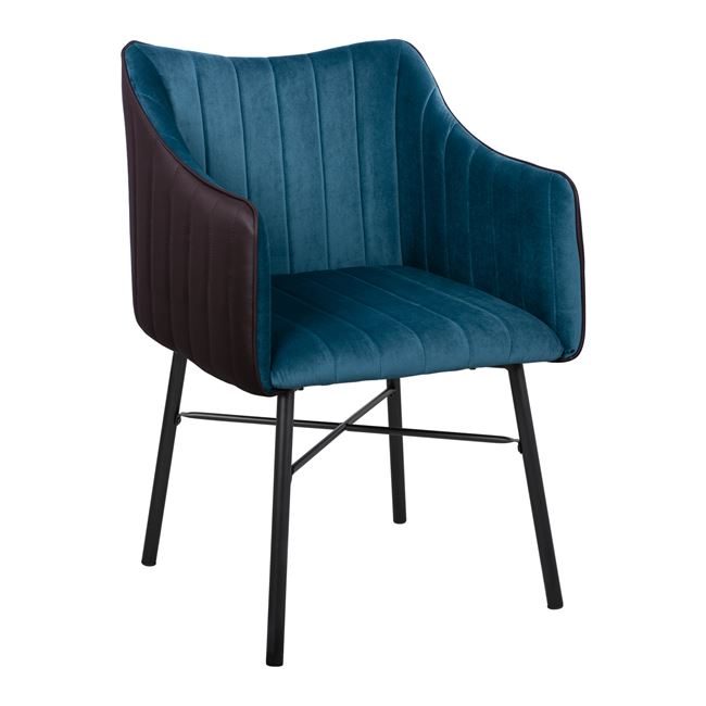 polythronaki-allysa-hm851808-apo-beloydo ΠΟΛΥΘΡΟΝΑΚΙ ALLYSA HM8518.08 ΑΠΟ ΒΕΛΟΥΔΟ ΠΕΤΡΟΛ ΚΑΙ ΚΑΦΕ PU 57x58x88Υ εκ. - Image 1