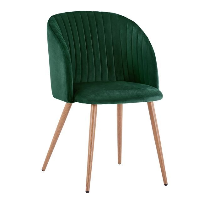 polythronaki-leah-hm854303-me-beloydo-ky ΠΟΛΥΘΡΟΝΑΚΙ LEAH HM8543.03 ΜΕ ΒΕΛΟΥΔΟ ΚΥΠΑΡΙΣΣΙ ΚΑΙ ΜΕΤΑΛΛΙΚΑ ΠΟΔΙΑ 51x58x81Υ εκ. - Image 1