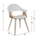 ΠΟΛΥΘΡΟΝΑΚΙ ΣΥΝΕΡΓΑΣΙΑΣ SUPERIOR PRO HM1111.02 SONAMA-ΑΣΠΡO PU 55x50x82Yεκ. - Image 2