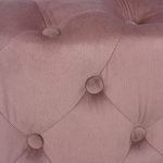 ΣΚΑΜΠΟ KASSIE ΣΑΠΙΟ ΜΗΛΟ ΒΕΛΟΥΔΟ ΤΥΠΟΥ CHESTERFIELD HM8406.02 Φ60x43Υ εκ. - Image 4