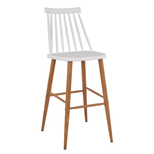 skampo-mpar-hm845901-vanessa-se-leyko-ch ΣΚΑΜΠΟ ΜΠΑΡ HM8459.01 VANESSA ΣΕ ΛΕΥΚΟ ΧΡΩΜΑ 43x49x107 εκ. - Image 1