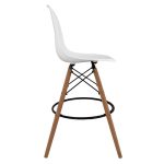ΣΚΑΜΠΟ ΜΠΑΡ RENATA HM0173.01 ΛΕΥΚΟ 58x56x107Υ εκ. - Image 3
