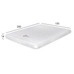 ΣΤΡΩΜΑ ΜΕ FOAM ΧΩΡΙΣ ΕΛΑΤΗΡΙΑ JORDY 150X200 HM374.05 (ROLL PACKING) - Image 2