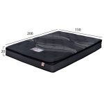 ΣΤΡΩΜΑ POCKET SPRING ΜΕ ΑΝΩΣΤΡΩΜΑ 150X200 HM371.05 (ROLL PACKING) - Image 2