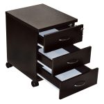 ΣΥΡΤΑΡΙΕΡΑ ΓΡΑΦΕΙΟΥ ΕΠΑΓΓΕΛΜΑΤΙΚΗ CAITLYN HM2011.02 WENGE ΜΕ 3ΣΥΡΤΑΡΙΑ 38X48X53cm - Image 2