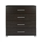 ΣΥΡΤΑΡΙΕΡΑ ΜΕΛΑΜΙΝΗΣ BRIANA HM2204.01 ME 4 ΣΥΡΤΑΡΙΑ ZEBRANO 75x40x83 εκ. - Image 4